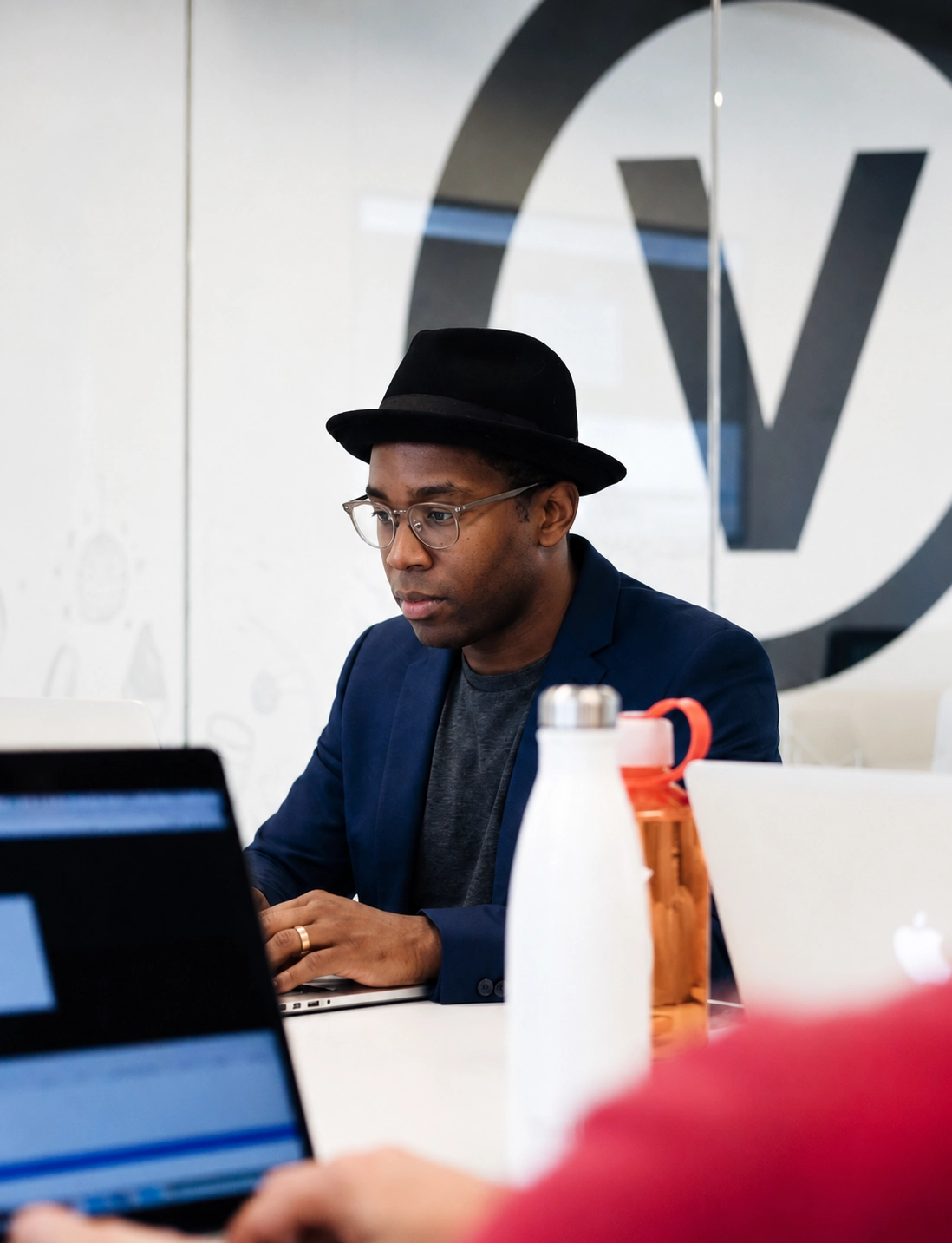 Man Working Websites