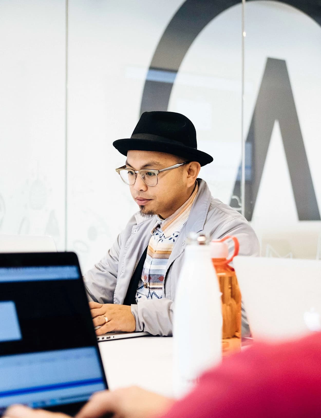 Man Working Websites