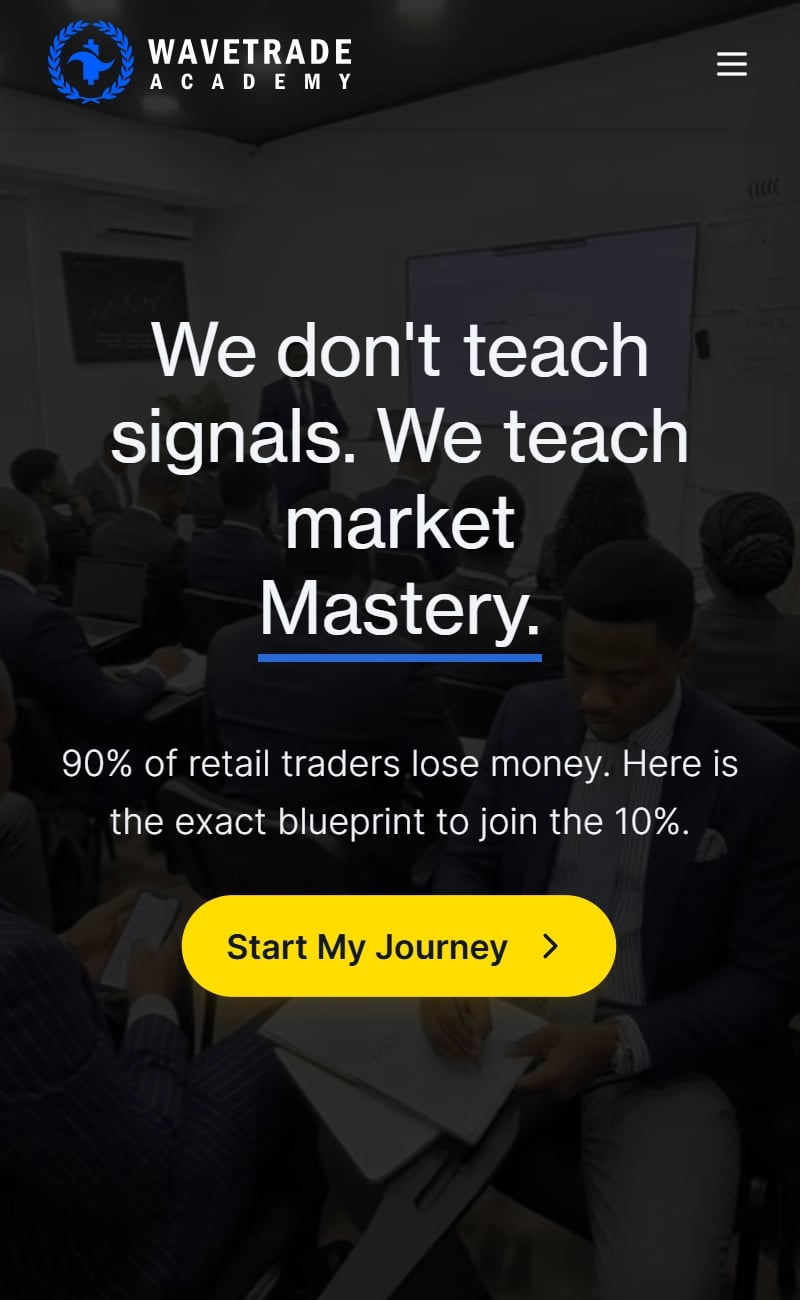 Wave Trade Academy Mobile 1 Wave Trade Academy mobile showcase 1