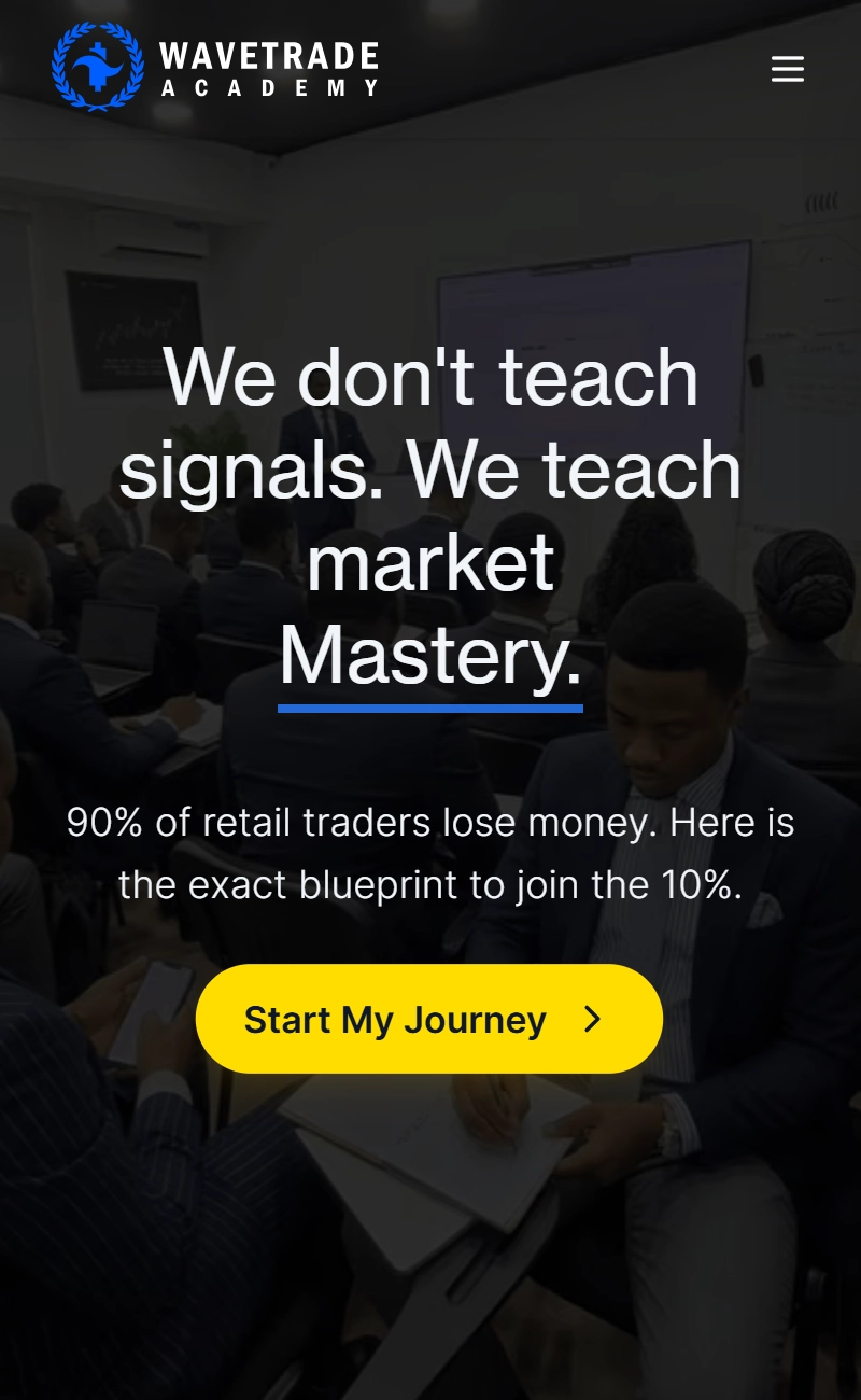 Wave Trade Academy Mobile 1 Wave Trade Academy mobile showcase 1