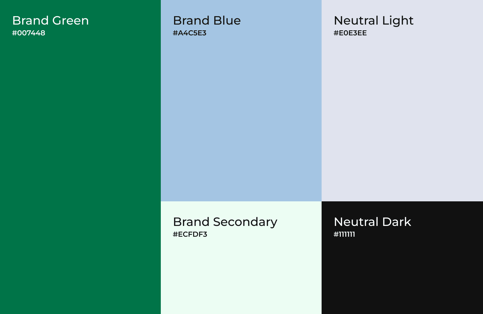 Vorelpay color palette